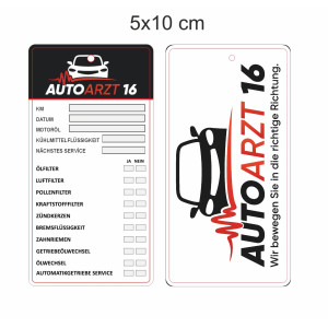 Servis-Yağ Kartı 1000 Adet